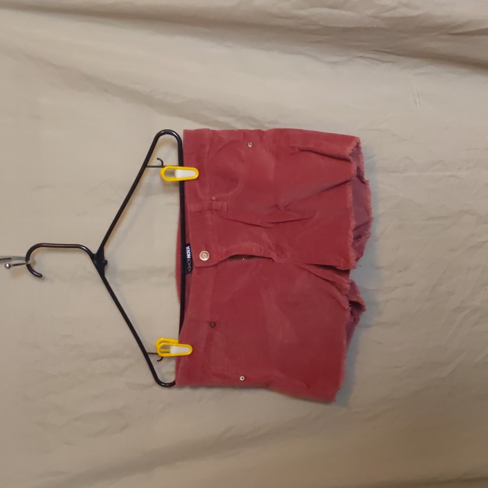 5 for $20 Burnt Orange Corduroy Shorts